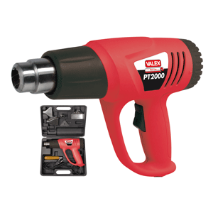 Pistola termica a 2 velocità con valigetta ed accessori