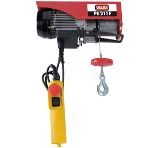 Paranco elettrico PE211F portata 100 / 200 kg