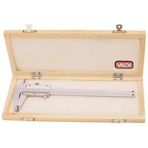 Calibro a corsoio in acciaio opaco con custodia