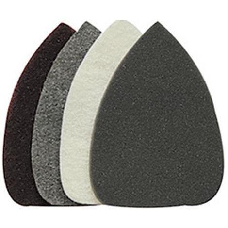 Accessori set 5 pezzi per lucidare per levigatrice a goccia