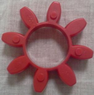 Giunto elastico stellare rosso Gnutti MGM 5,5 - 7,5 - 10 Hp GS