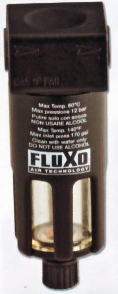 Filtro depuratore 1/2" con scarico condensa